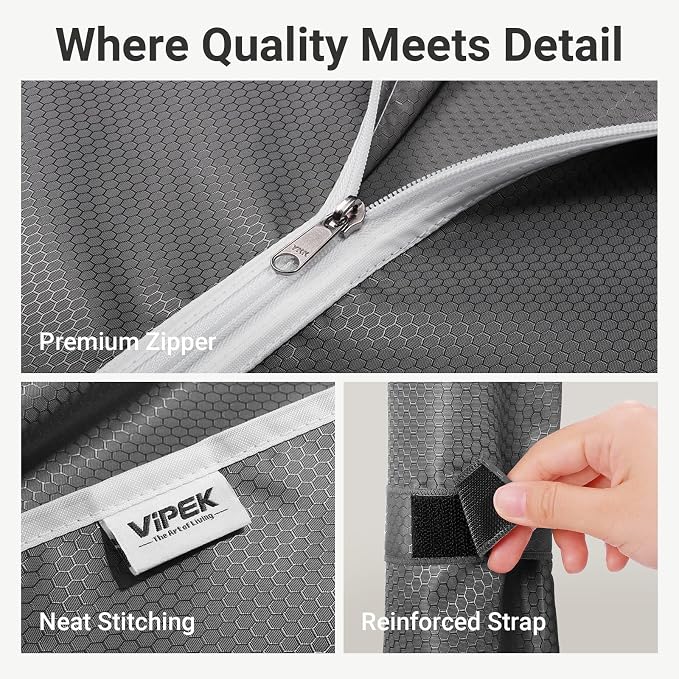 VIPEK V5C Covered Clothes Rack Heavy Duty Portable Closet Wardrobe, - Image 4