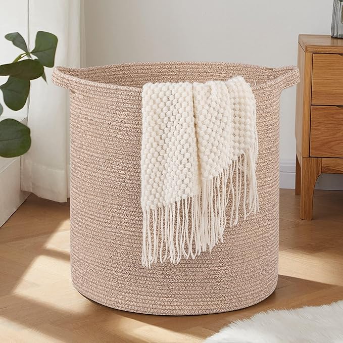 OIAHOMY 80L Laundry Hamper, Storage Basket by MasterofSpaceOptimization