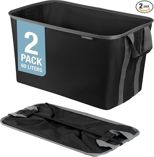 CleverMade Collapsible Laundry Basket Hamper by CleverMade