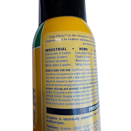 Slip Plate Dry Graphite Lubricant Spray, 12 oz Aerosol – Non-Stick, High Temp - Image 6
