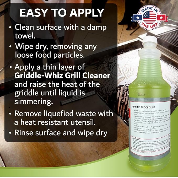 Combo Kit Flat Top Grill Griddle Surface Cleaner - Image 5