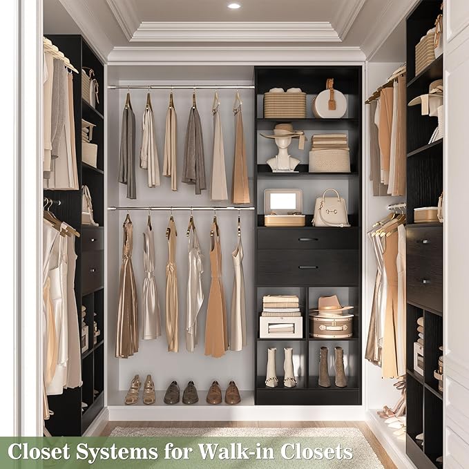 Closet System, 4-8 FT Closet Organizer Tower - Image 6