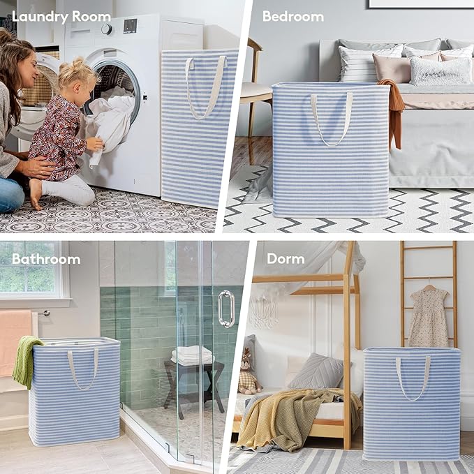 Lifewit Laundry Hamper Large Collapsible Laundry Basket, Freestanding - Image 7