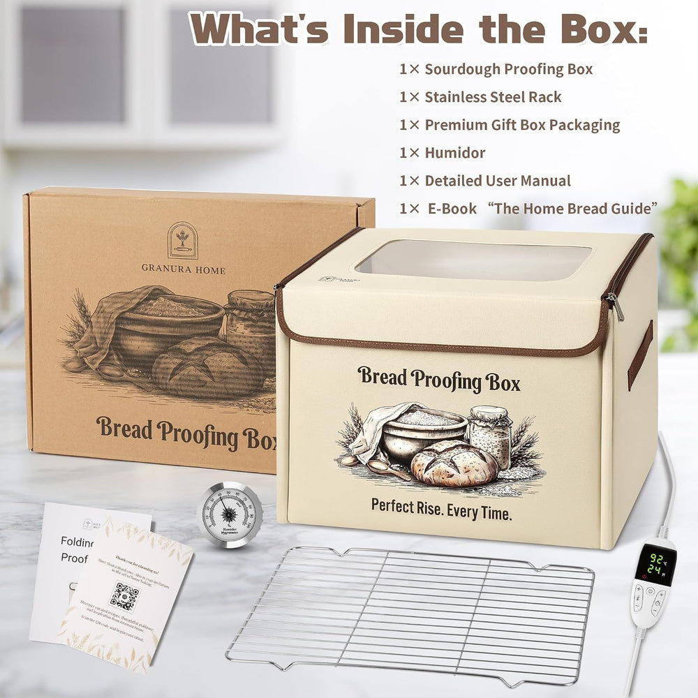 Bread Proofing Box, Sourdough Starter Warmer & Dough Proofer