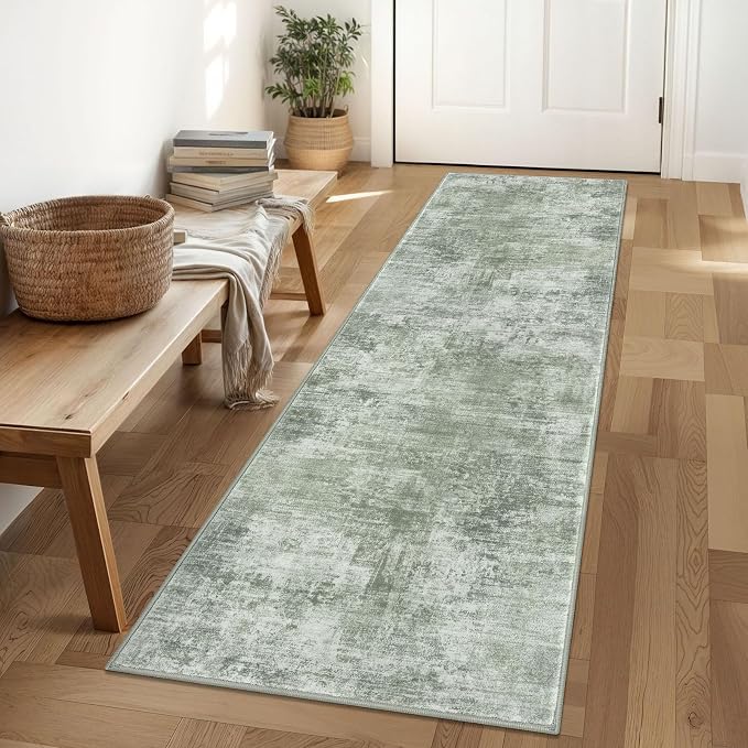 IOHOUZE Abstract Runner Rug 2x6 Ft Washable Runners by iOhouze