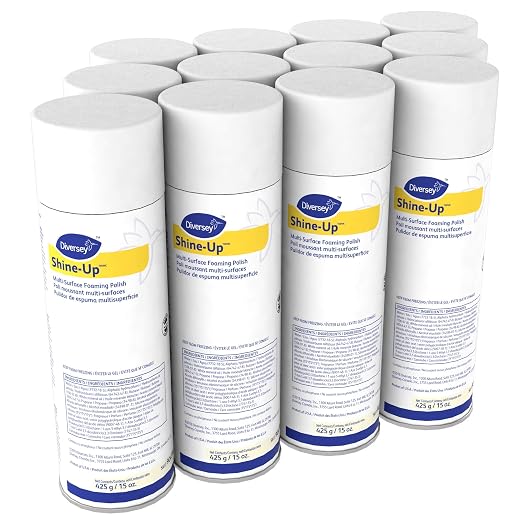 Diversey 904390 Shine-Up Multi-Surface Foaming Polish, Use to Clean Furniture by Diversey