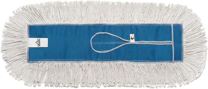 Nine Forty Industrial-Grade 24x5 Cotton Dust Mop Head Refills, Perfect by NineForty