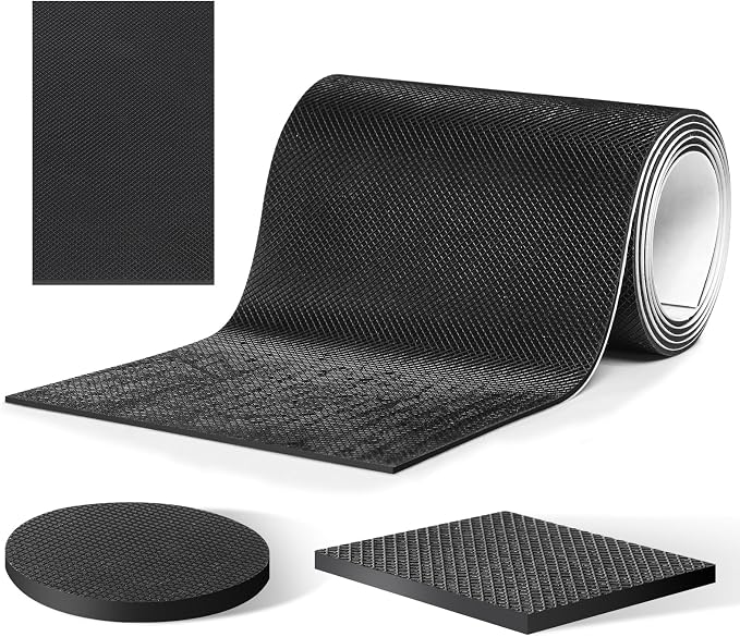 CHUNZEXI Self Adhesive Non Slip Furniture Pads 4”x40” Rubber Floor Protectors by CHUNZEXI