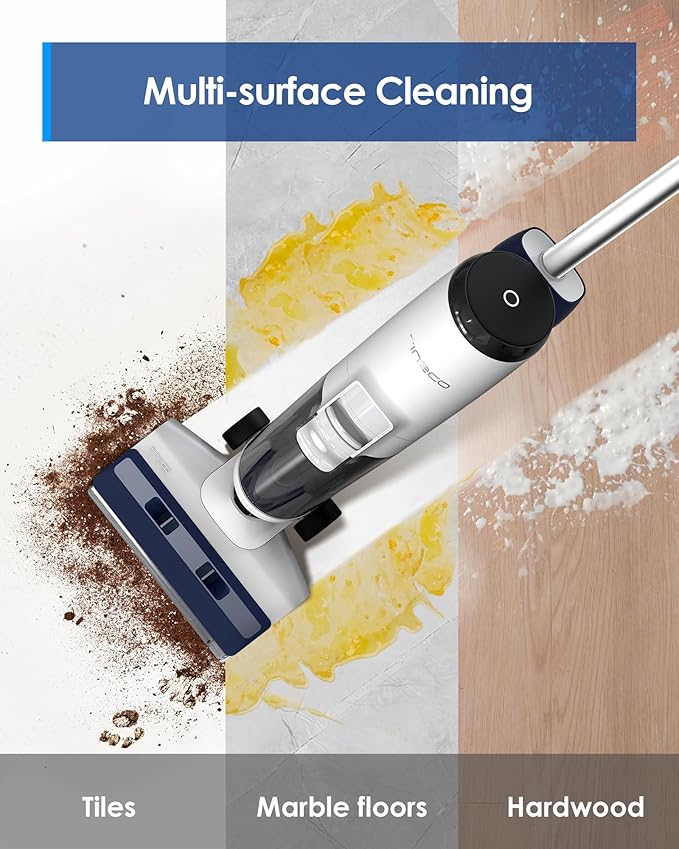 Tineco iFLOOR 5 Breeze Complete Wet Dry Vacuum Cordless Floor Washer, One-Step - Image 4