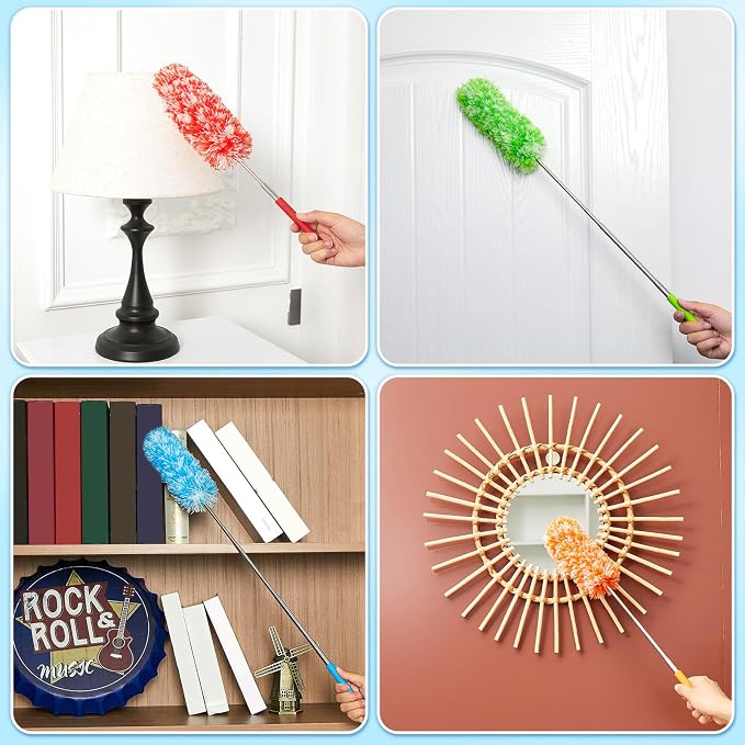Tanlade 8 Pcs Microfiber Feather Duster - Image 7