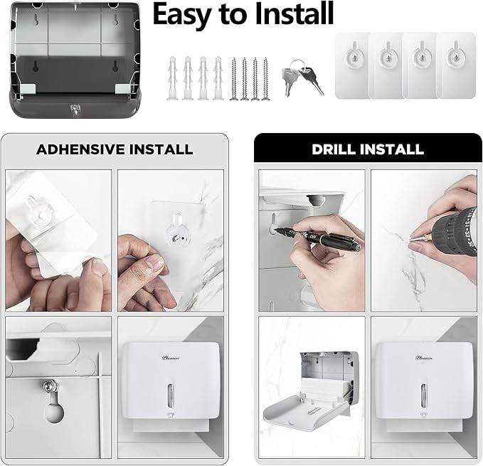Commercial Paper Towel Dispenser Wall Mount - Image 7