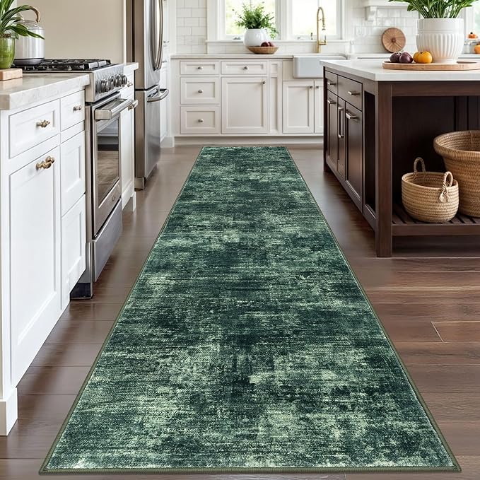 IOHOUZE Abstract Runner Rug 3x12 Ft Washable Runners - Image 2