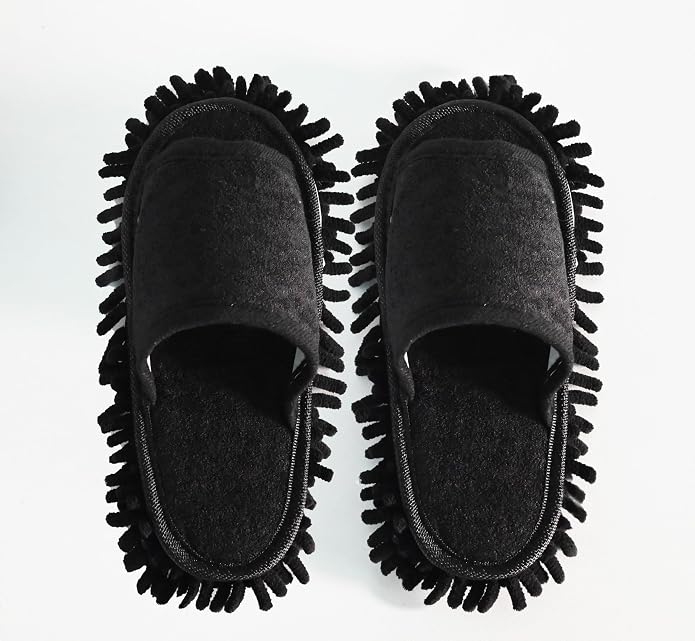Women's Microfiber Floor Cleaning Mop Slippers - Image 2