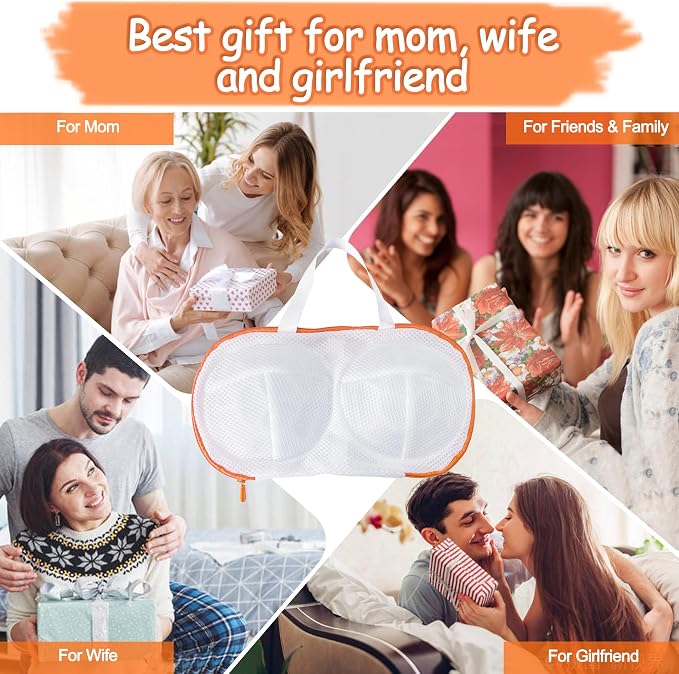 8 Pcs Bra Wash Bags for Laundry - Image 6