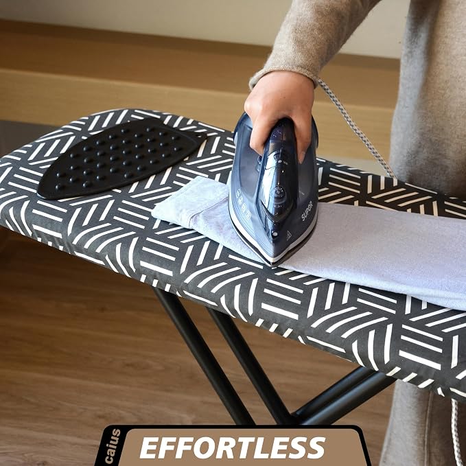 caius Ironing Board, Compact and Space Saver Full Size Ironing Board, Extra - Image 5