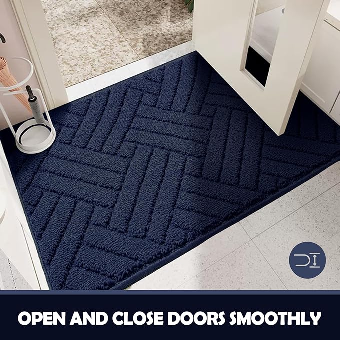Door Mat Indoor Doormat, Entryway Rug Door Mats Non-Slip Rubber Backing - Image 7