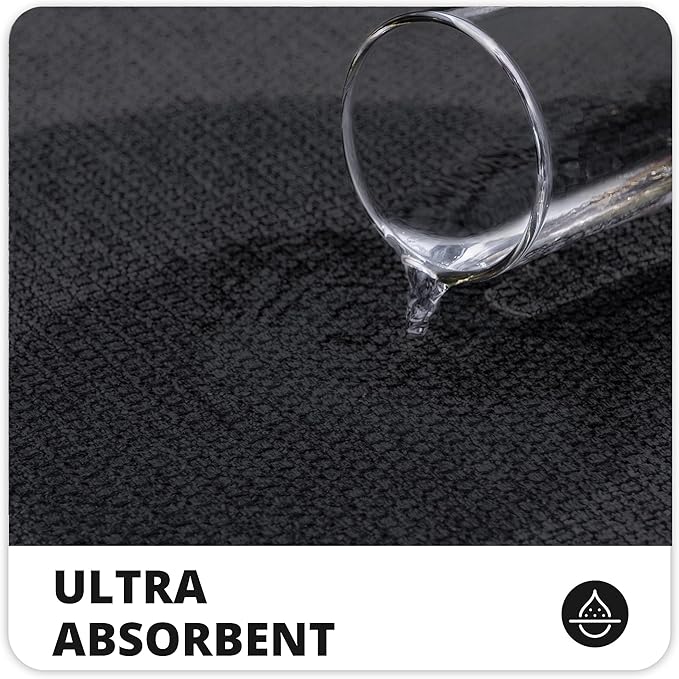 Bath Mat, Ultra Thin Bathroom Runner Rugs, Large Bath Mats - Image 3
