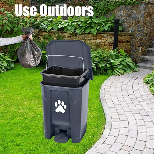 Dog Poop Trash Can Outside - Image 2