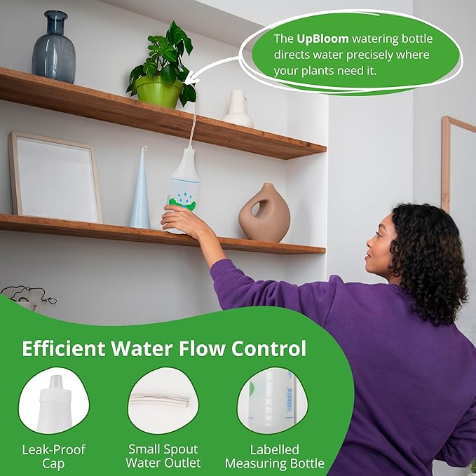 UpBloom - 32 Oz Squeeze Bottle for Hanging Plants, Squirt Bottle/Water - Image 3