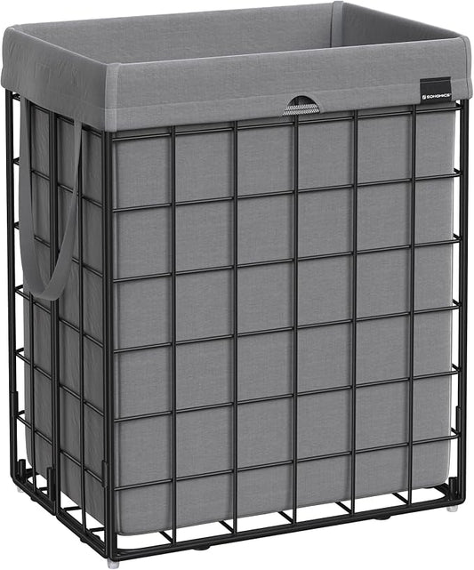 SONGMICS Laundry Hamper, 23.8 Gal. Laundry Basket, Collapsible Clothes Hamper by SONGMICSbySONGMICSHOME