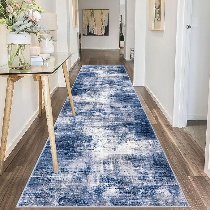 IOHOUZE Abstract Runner Rug 3x10 Ft Washable Runners - Image 8
