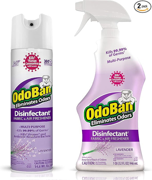 OdoBan Ready-to-Use Disinfectant and Harsh Aroma Eliminator, Cleaner and by OdoBan