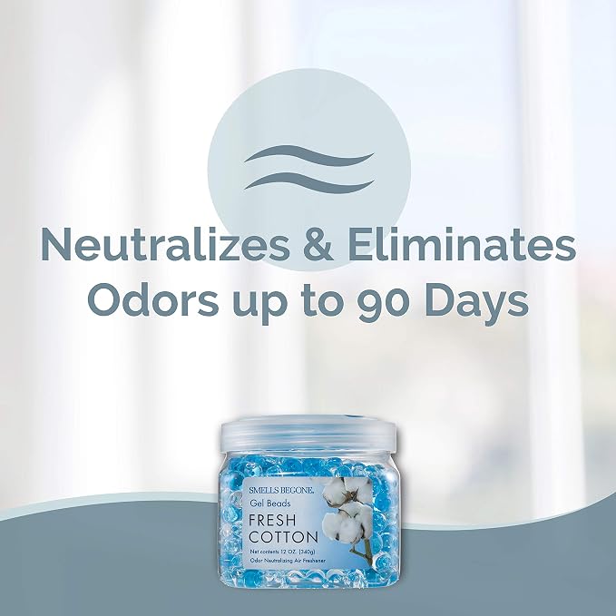 SMELLS BEGONE Odor Eliminator Gel Beads - 12 oz - Image 2