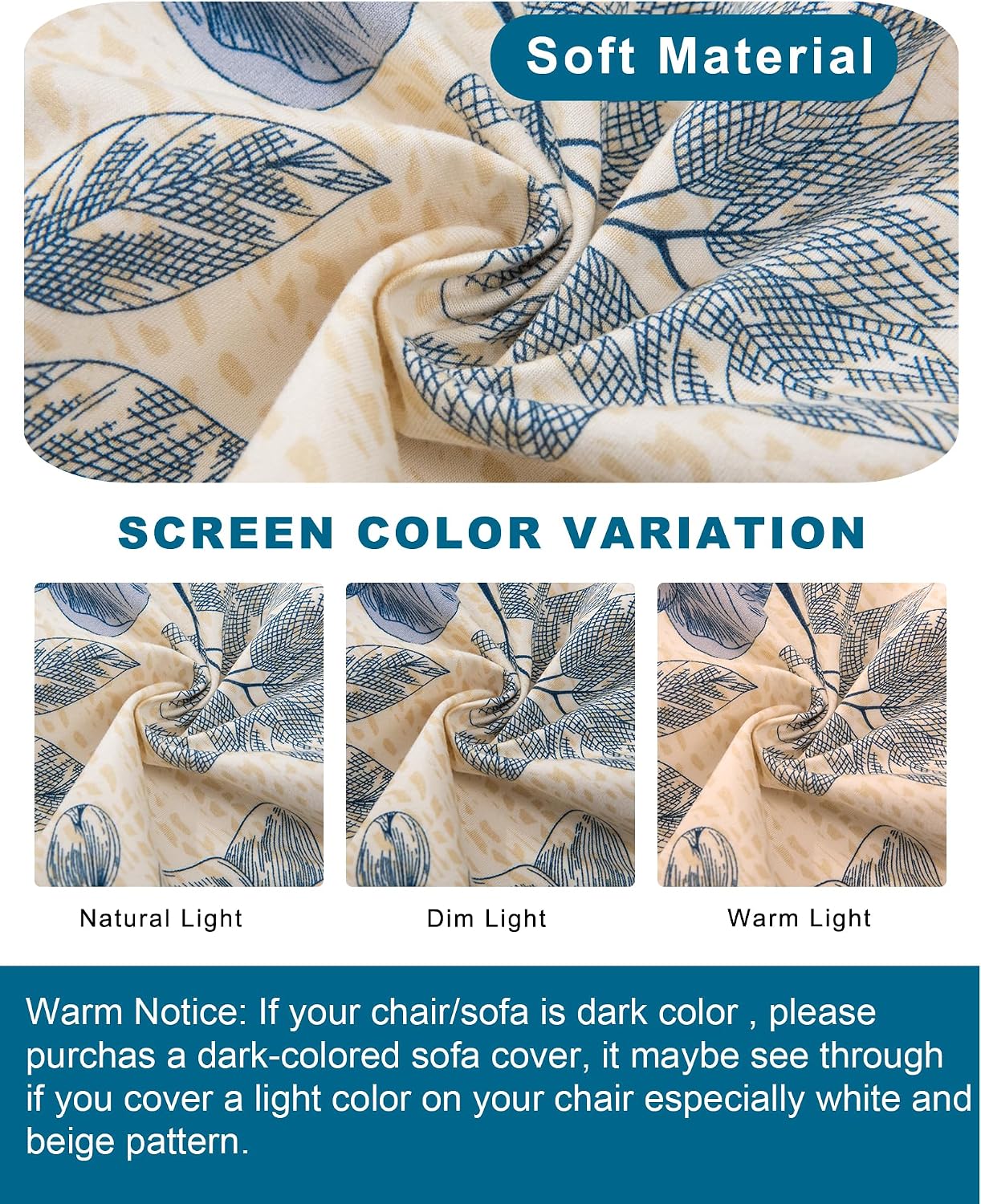 CRFATOP Waterproof Vanity Bench Cover, (15"-19.5") L x (12"- 15.7") W Jacquard Rectangle Saddle Seat Slipcover Stretch Saddle Bar Stool Covers for Kitchen Island Chairs Cushion Protector (XS,11)
