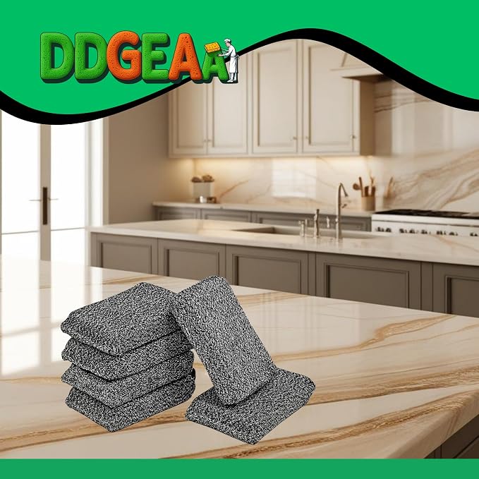 Heavy - Duty Kitchen Sponge - 20 Times More Durable, Scratch Free, Suitable - Image 7