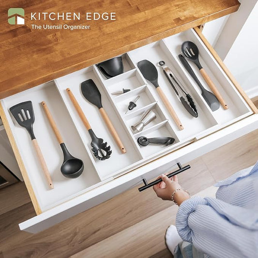 KitchenEdge Adjustable Kitchen Drawer Organizer - Image 2
