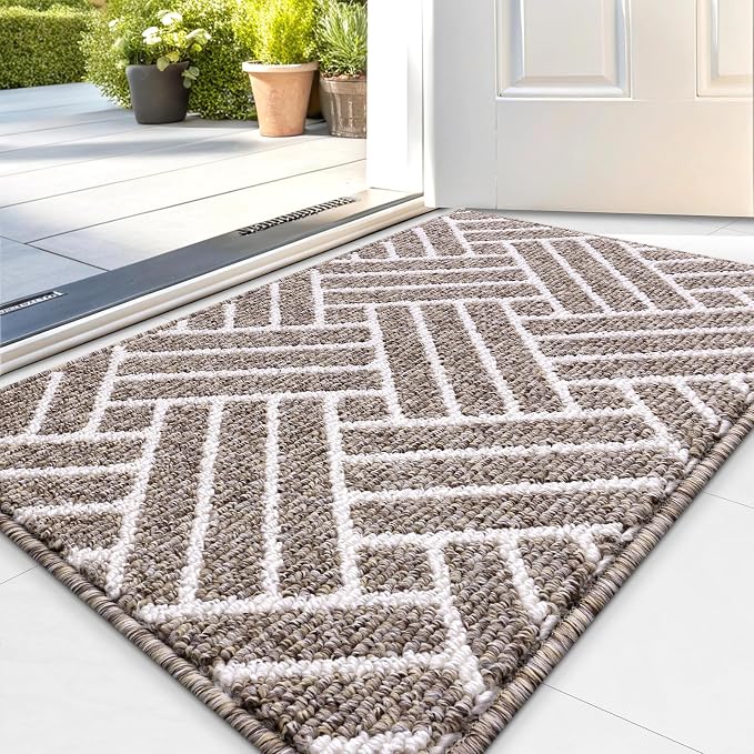 OLANLY Indoor Door Mat, 36x24 Inch, Dirt Resistant and Absorbent, Non-Slip by OLANLY
