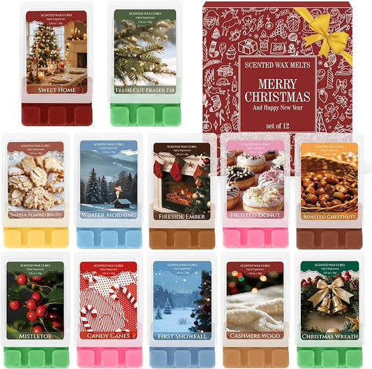 SCENTORINI Christmas Wax Melts, Soy Wax Melts by SCENTORINI