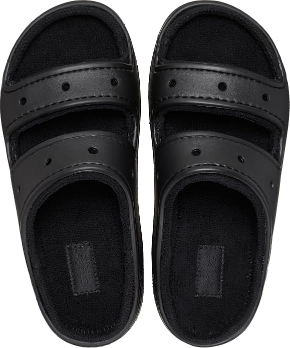 Crocs Unisex Adult Classic Cozzzy Towel Sandals, Fuzzy Slippers and Slides - Image 4