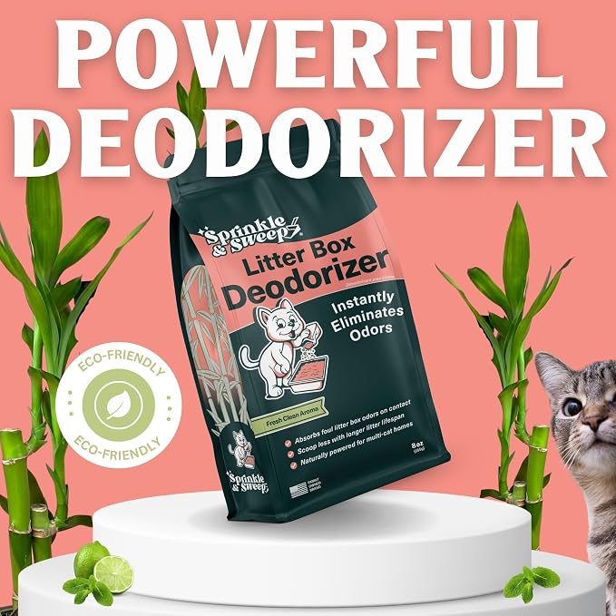 Sprinkle & Sweep Litter Box Deodorizer - Image 9