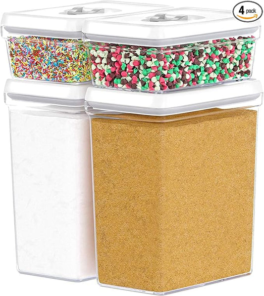 DWËLLZA KITCHEN Large Airtight Food Storage Containers by DW%C3%8BLLZAKITCHEN