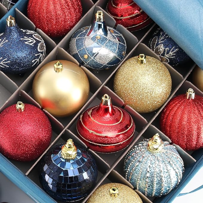 Hearth & Harbor Large Christmas Ornament Storage Box - Image 7