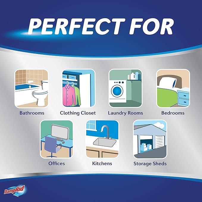 DampRid Refill Bag, Long-Lasting, Eliminates Musty Odors and Creates Fresher Air - Image 5