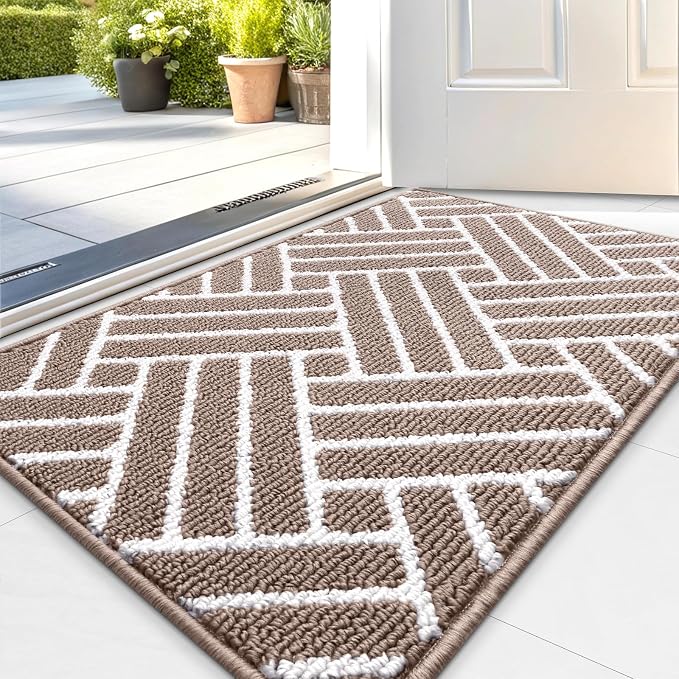 OLANLY Indoor Door Mat, 32x20 Inch, Dirt Resistant and Absorbent, Non-Slip by OLANLY