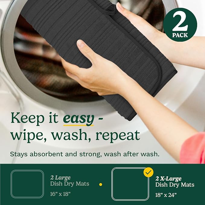 Cuisinart Dish Drying Mats for Kitchen Counter - Image 6