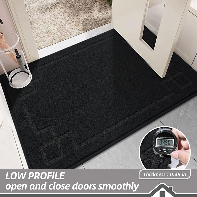 BEQHAUSE Door Mat 20" x 32", Non-Slip Door Mats Indoor Entryway Rugs Washable - Image 5