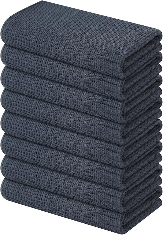 Homaxy 100% Cotton Waffle Weave Kitchen Towels by Homaxy