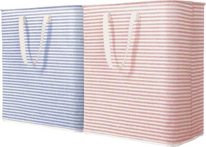 Lifewit 2 Pack Laundry Hamper Large Collapsible Laundry Basket, Freestanding by Lifewit