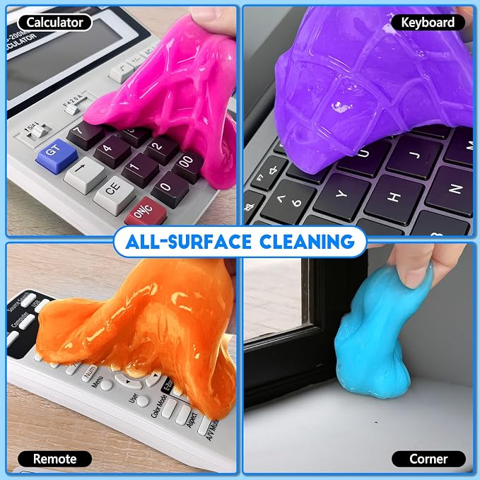 Car Cleaning Gel, 4 Pack Car Cleaning Putty, Universal Auto Deatiling Tools - Image 5