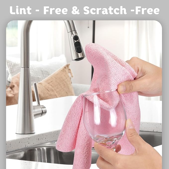 Matthew Microfiber Cleaning Cloth Roll 72Pack Reusable Paper Towels&Washable - Image 6