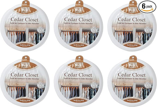 Citrus Magic For Closets Odor Absorbing Solid Air Freshener by CitrusMagic