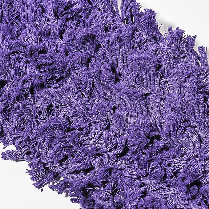 Commercial Dust Mop Replacement Head – 48 x 5 in. Cotton Nylon Reusable Mop - Image 4