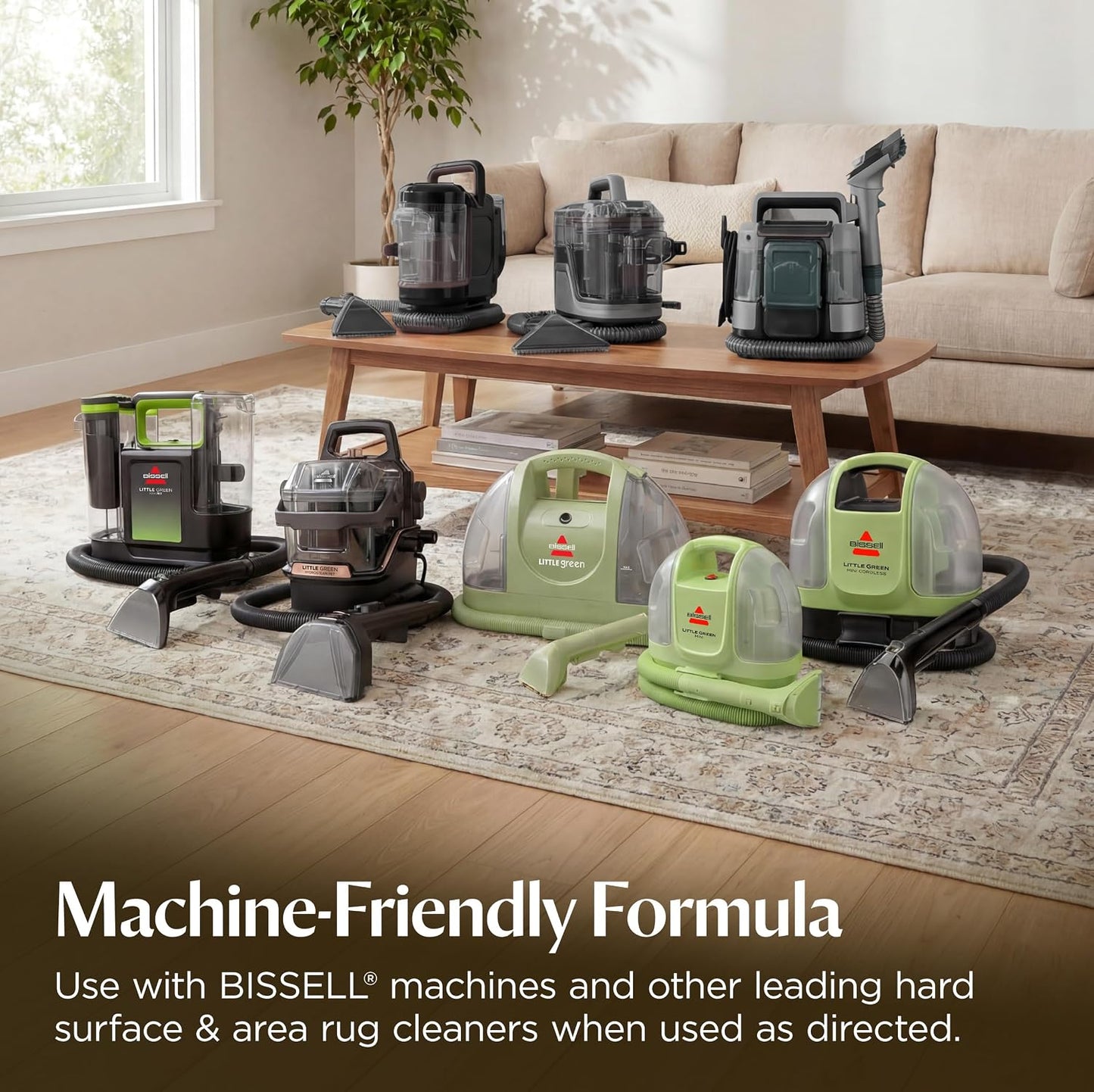 Bissell Simply Spot & Stain Portable Carpet Cleaner Formula, 32 oz, 3368 | Simple formula for portable carpet cleaner use; 32 oz for quick spot & stain removal