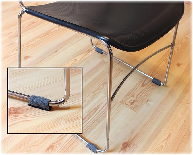 Lorell LLR49319 Wrap Around Floor Savers - Image 6