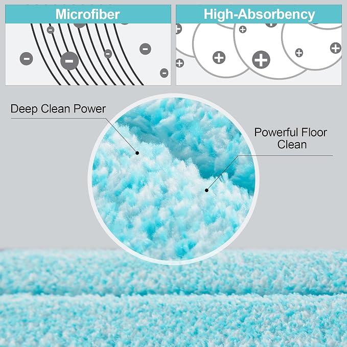 JOYMOOP 18 Inch Dust Mop for Hardwood Floors, Heavy Duty Industrial Wet Dry Mops - Image 9