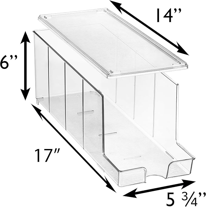 ClearSpace Soda Can Organizer & Soda Can Dispenser - Image 3